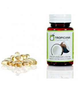 Tropicana Extra Virgin Coconut Oil Capsules, 30 g