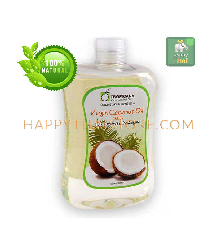 Tropicana 100% Natural Organic Extra Virgin Coconut Oil Thailand Cold Coconut  Oil Skin Hair Care Essential Oil - AliExpress