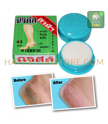 Nichidi Skin Cream for dry, rough, cracked skin on hands, feet, knees, elbows, 15,3 g
