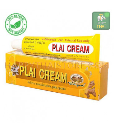 Abhaibhubejhr Plai Cream Relieve Muscular Aches, Pain and Sprains, 25 g