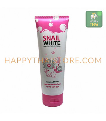 Sala-C by Seira Snail And Pearl Whitening Facial Foam 180 ml