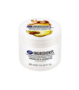 Boots Ingredients Интенсивная лечебная маска для волос с аргановым маслом и маслом жожоба, 400 мл