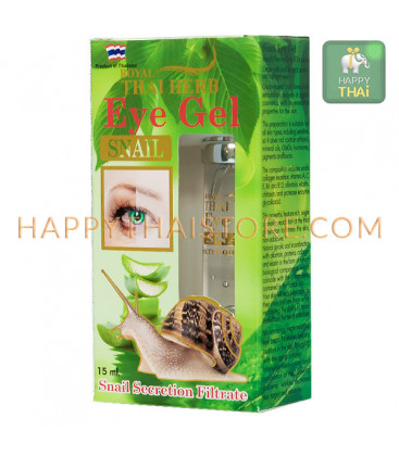Royal Thai Herb Eye Gel with extract of snail secret, 15 g