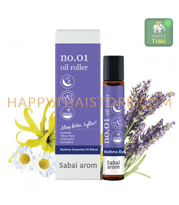 Sabai-arom Aromatic oil roller for sleep, 8 ml