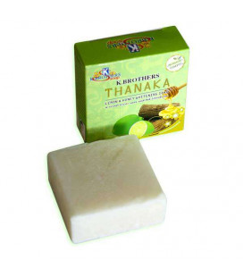 K. Brothers Lemon and Honey Whitening Soap with Thanaka, 60 g