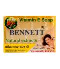 Bennett Отбеливающее мыло с витамином Е и экстрактом куркумы, 130 г